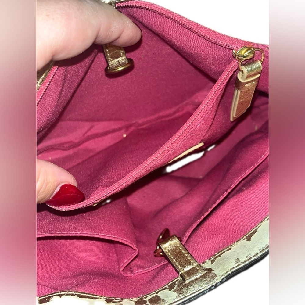 Coach Poppy Mini Purse & Flats, Size 6.5, Rare Limited Edition - Picture 4 of 16